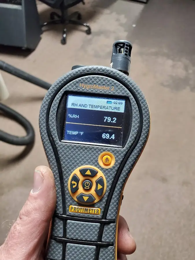 Moisture meter humidity assessment for Mold Remediation & Removal in Gardner